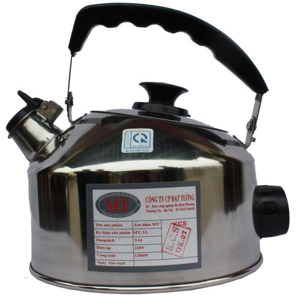 Ấm đun nước siêu tốc đạt tường 5l-siêu nấu nước cắm điện bền,đẹp,giá rẻ,bảo hành 12 tháng