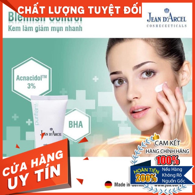 [HÀNG CÔNG TY] Kem làm giảm mụn nhanh Jean D’Arcel Blemish Control