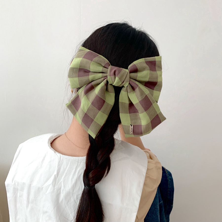 DDFI - Forged Face Bow Lattice Hairclip Korean INS Top Clip Side Clip Hair Accessories H1A10