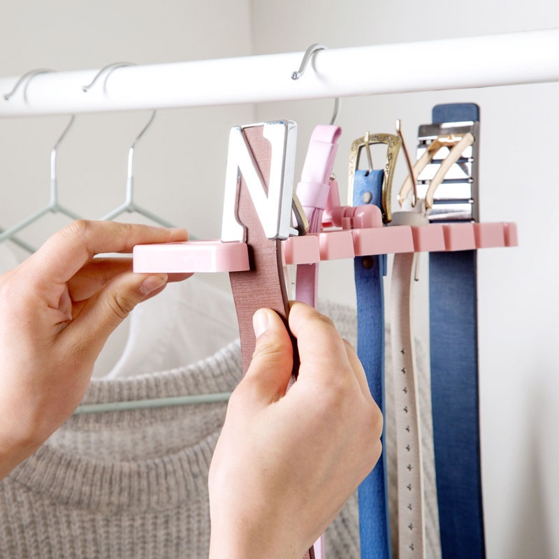 Móc treo thắt lưng/ cà vạt đa năng tiết kiệm không gian giá đỡ