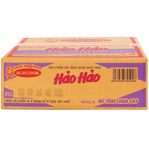 Thùng mỳ Hảo Hảo vị tôm chua cay | BigBuy360 - bigbuy360.vn