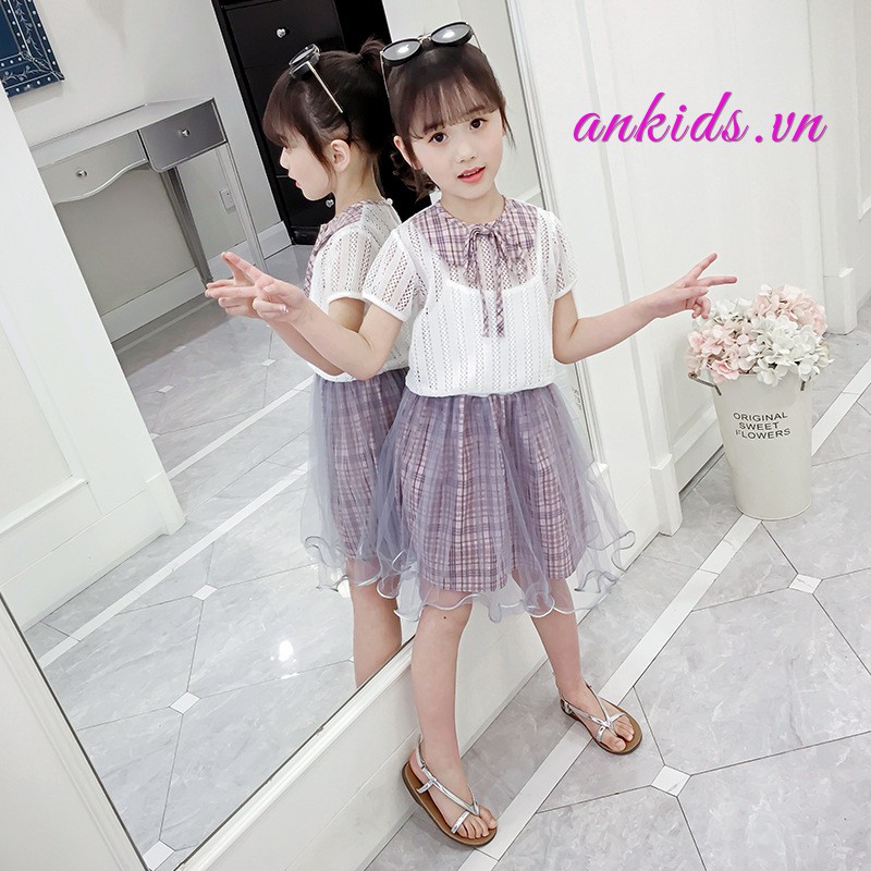 Set thời trang bé gái Ankids32