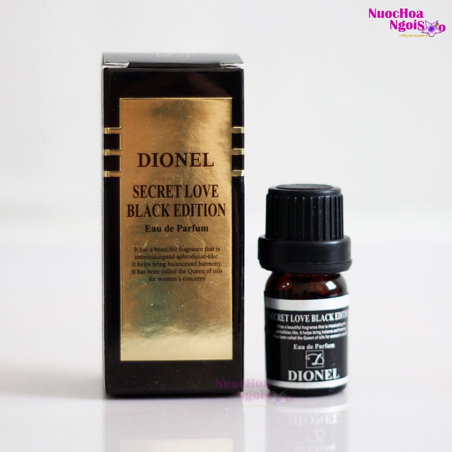 Nước hoa vùng kín Dionel Secret Love Black và white Edition