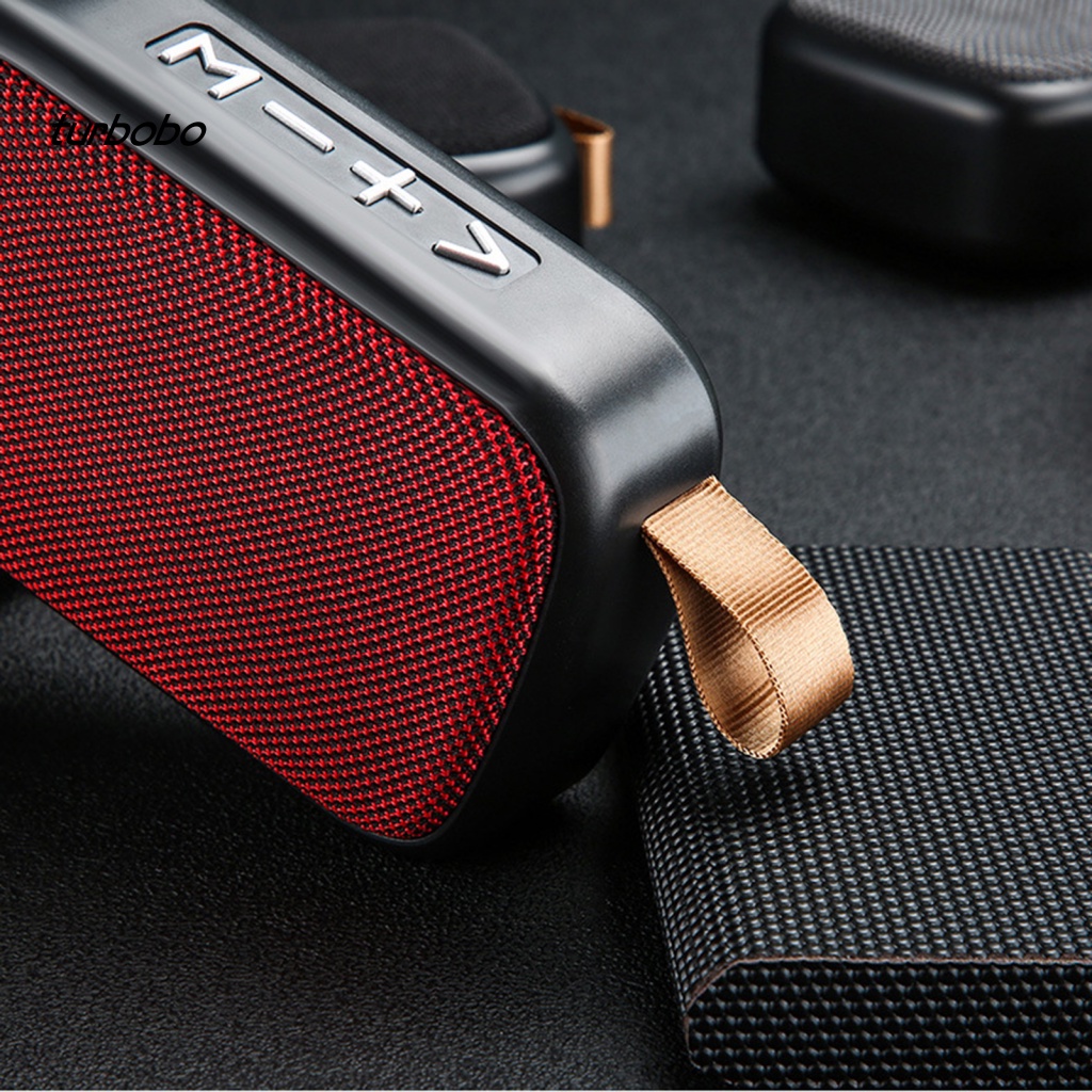 Turbobo Loa Bluetooth 4.2 Mini Đa Năng Nhiều Chế Độ Điều Khiển Bằng Giọng Nói Cho Hoạt Động Ngoài Trời