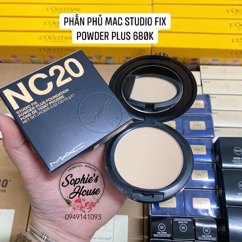 Phấn Phủ MAC Studio Fix Powder Plus Foundation NC15 - NC20