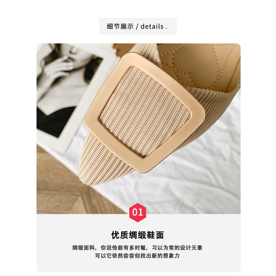 Giày Búp Bê Mũi Nhọn Xinh Xắn Dành Cho Nữ 2020 | BigBuy360 - bigbuy360.vn