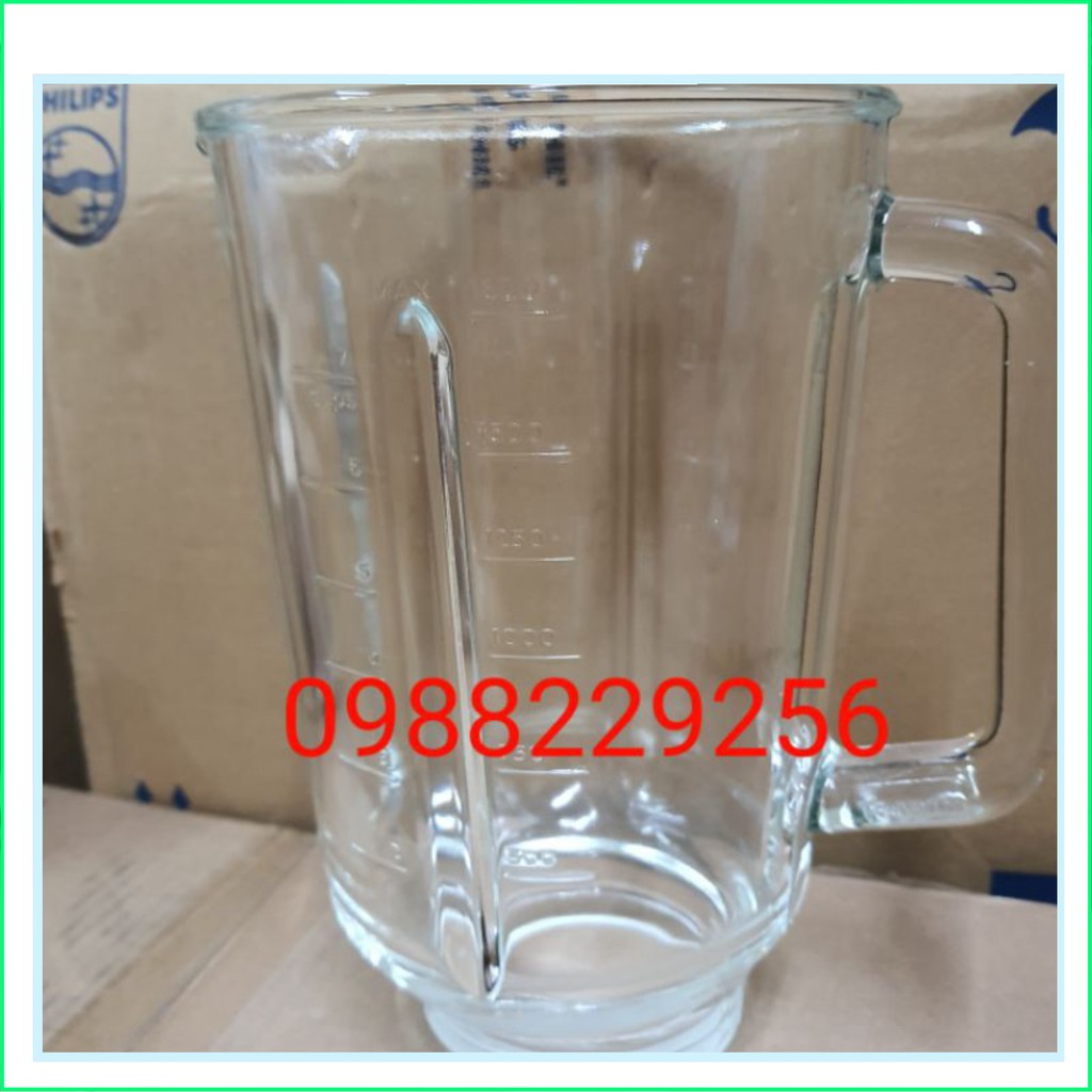 Ly thủy tinh máy xay Philip HR2195/2096 HR3652