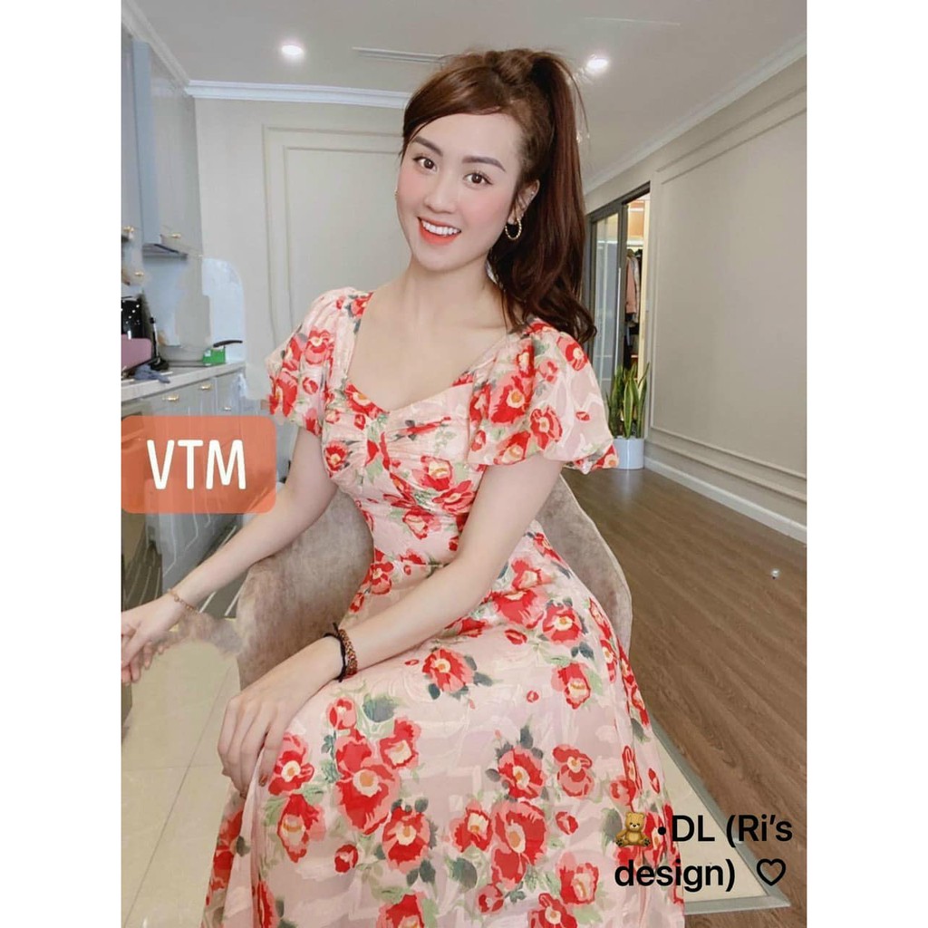 VÁY VOAN HOA ĐỆM NGỰC mềm mát 1000(Kèm ảnh thật,video) | BigBuy360 - bigbuy360.vn