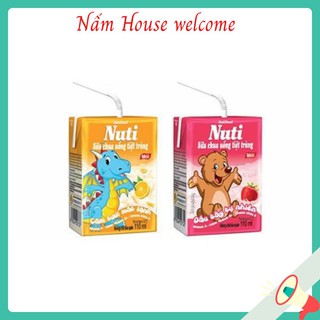 Sữa chua uống tiệt trùng 🍀Nuti🍀 Thùng 48 hộp x 110ml