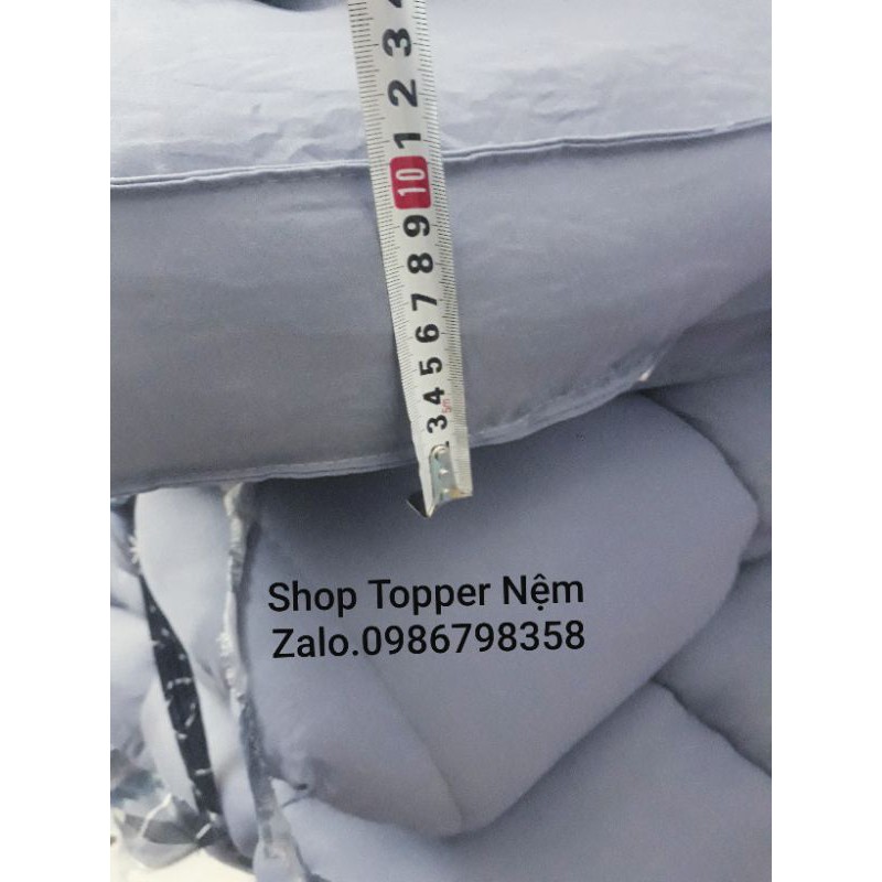 Topper nệm 8~9cm/Nệm cuộn trải sàn ngủ gấp gọn cực êm chuẩn khách sạn 5*