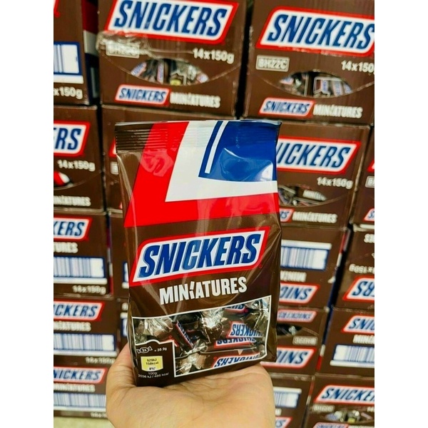 Túi Socola Snickers hàng nhập khẩu Mỹ