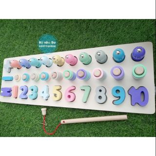 Bảng học số và câu cá đa năng