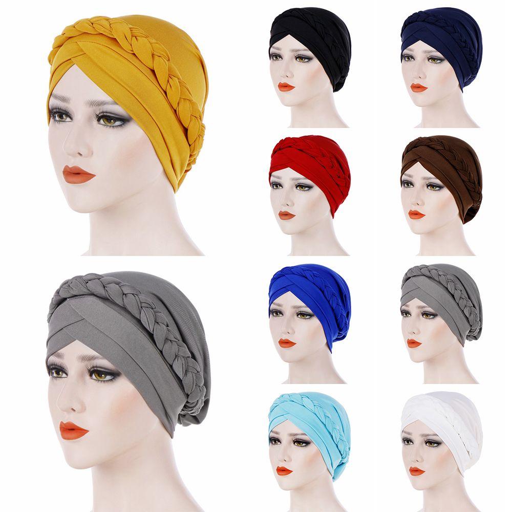 Khăn Turban Trùm Đầu Co Giãn Màu Sắc Cầu Nguyện Cho Phụ Nữ Hồi Giáo