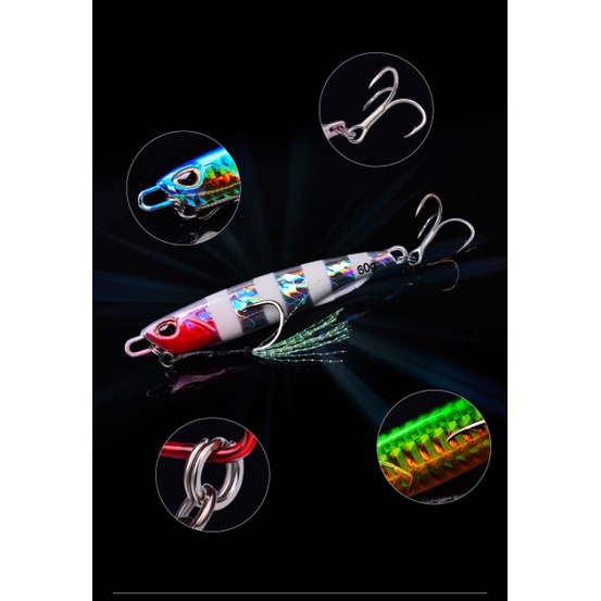 Mồi Câu PL Fishing Metal Jig LF102 10g 15g 20g 30g 40g 50g 60g