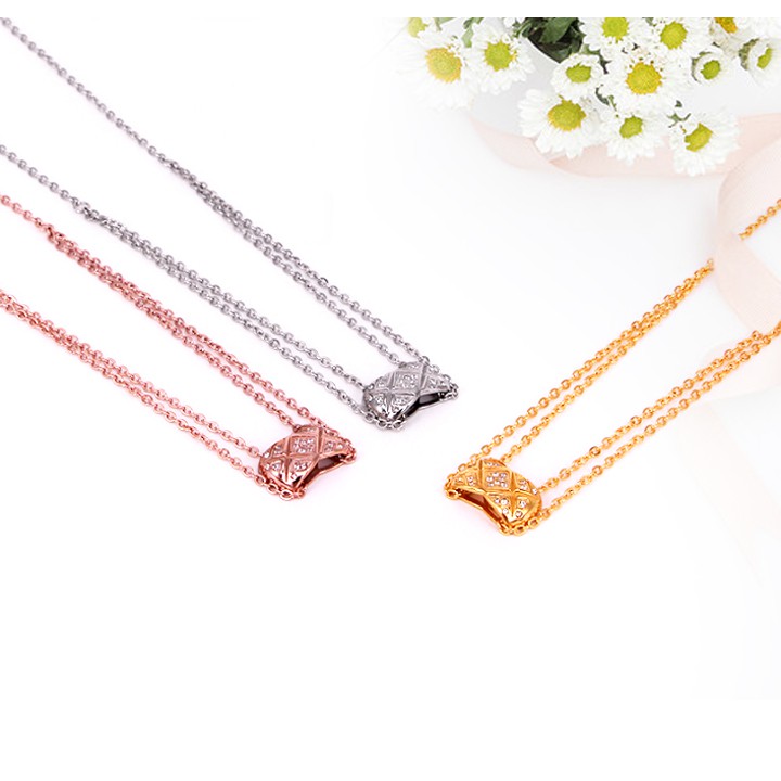 Dây chuyền nữ titan cao cấp hình túi xách đẹp, dễ thương, bền màu, hợp thời trang, dễ phối đồ