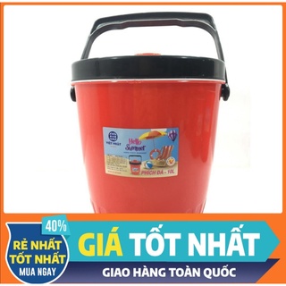Phích đá, thùng đá giữ nhiệt tròn Việt Nhật. Dung tích từ 3 Lít - 15 Lít. Thùng 3 lớp giữ nhiệt đến 12 giờ