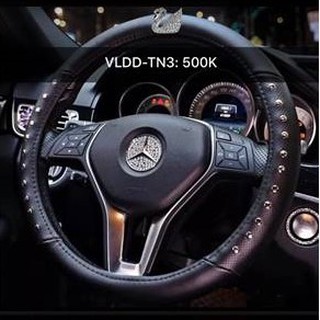 Bọc Vô Lăng cao cấp da PU ĐÍNH ĐÁ