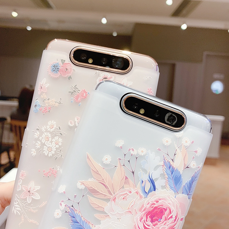 Ốp điện thoại mềm hoa xinh xắn cho Samsung A51 A71 J7 prime A80 A70 A50 A10 A20 A30 A6 S8 S9 S10 S20 Note 8 9 10 Plus | BigBuy360 - bigbuy360.vn