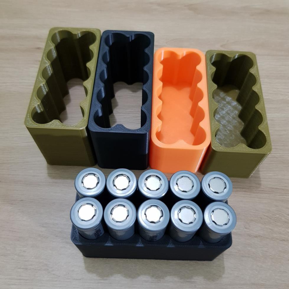 Khuôn đóng cell pin 18650, 5 cell 2 hàng  | khuôn đóng pin Makita 18V 5s-2p