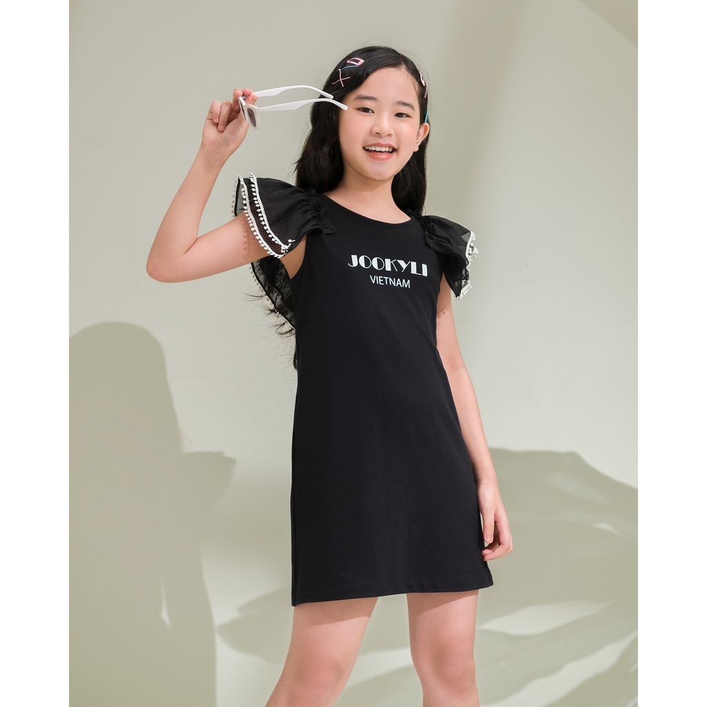 Đầm JOOKYLI bé gái màu đen 47G0943