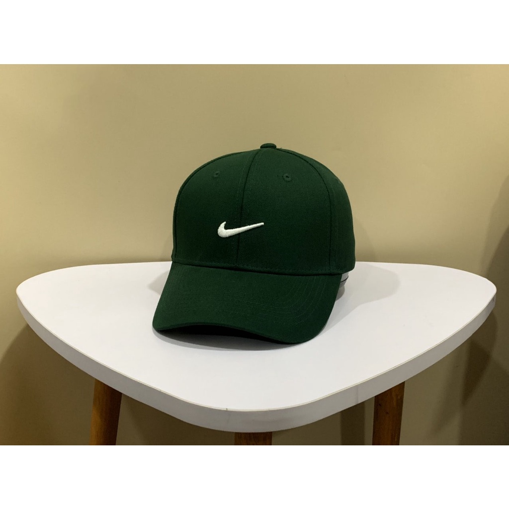 Nón kết mũ lưỡi Nike xanh logo thêu dành cho mọi lứa tuổi Free size