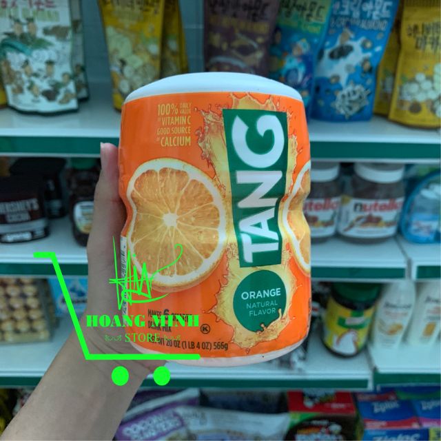 🇺🇸 Bột pha nước Cam TANG 566gr - Mỹ 🇺🇸