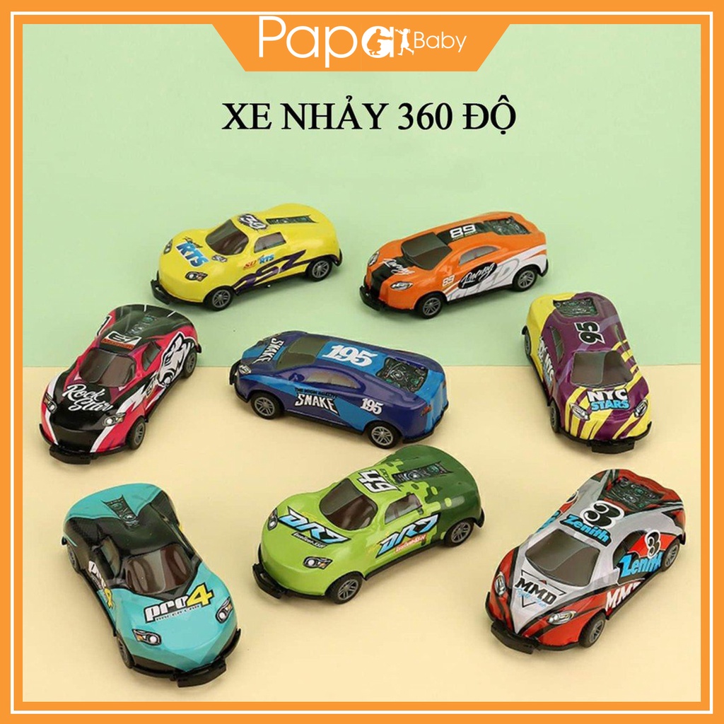 Siêu Xe Oto Đồ Chơi Xoay Nhảy 360 độ Bằng Hợp Kim Chắc Chắc Bền Đẹp Bay Lên Khi Gặp Vận Cản