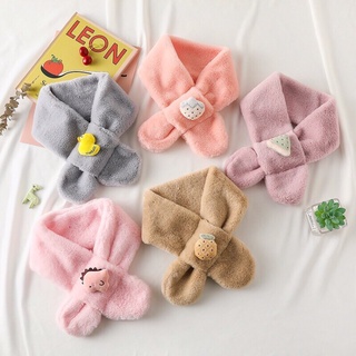 Khăn quàng cổ giả lông thỏ hàng đẹp loại 1 hình hoạ tiết dễ thương cho bé trai bé gái siêu ấm