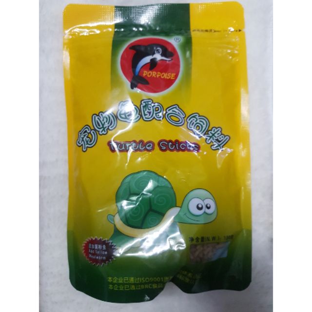 Thức ăn cho rùa baba PorPoise 100gram hạt nổi