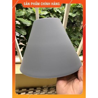 ĐÈN THẢ NÓN CHAO NHÔM ĐUI GỖ