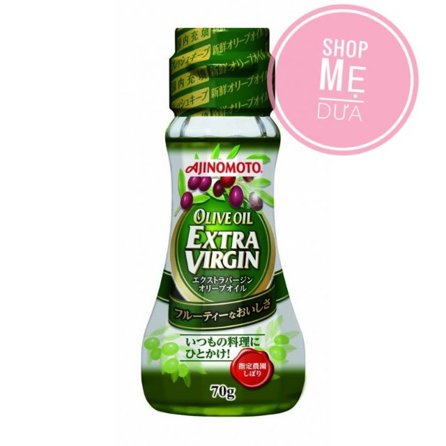 DẦU OLIVE EXTRA VIRGIN AJINOMOTO NHẬT BẢN – CHAI 70G