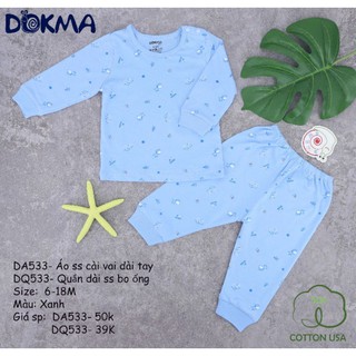 Bộ dài tay Dokma (6-18M)