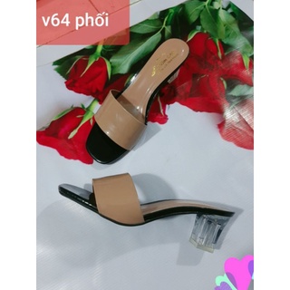 Giày nữ xinh quai ngang 2p-9p size 33-44