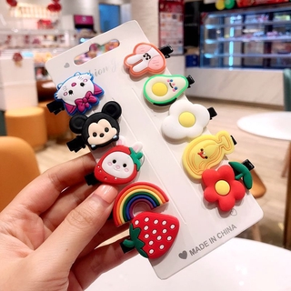 Set 10 Kẹp Tóc Hoa Quả Cute Cho Bé