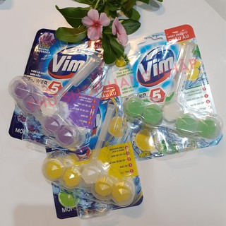 Combo 2 vỉ viên treo bồn cầu Vim Power 5_nhập khẩu Châu Âu