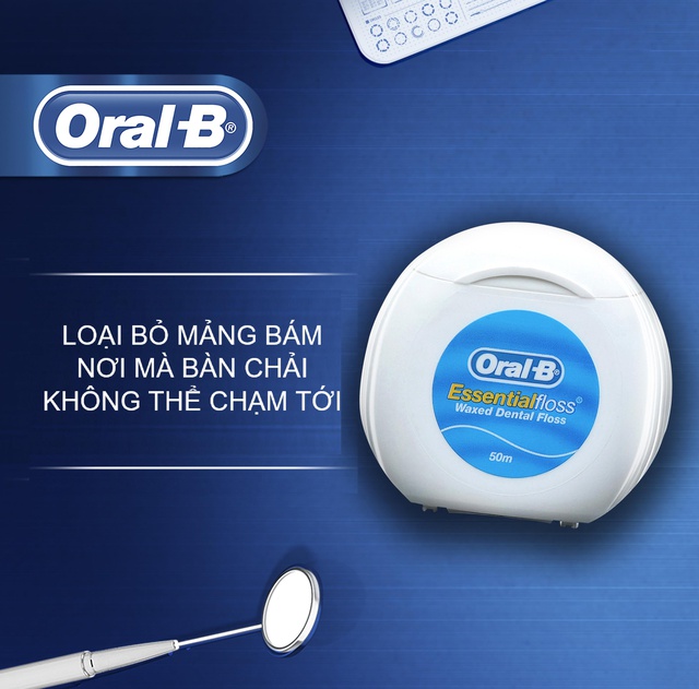 Chỉ Nha Khoa OralB Essential Floss 50m | BigBuy360 - bigbuy360.vn