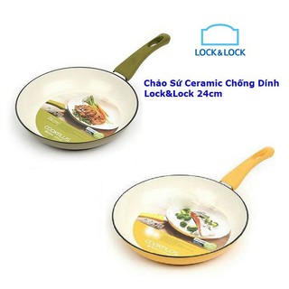 chảo sứ lock&lock - chảo sứ