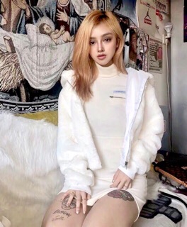 [VIDEO-ẢNH THẬT] Áo lông croptop White Rabbit