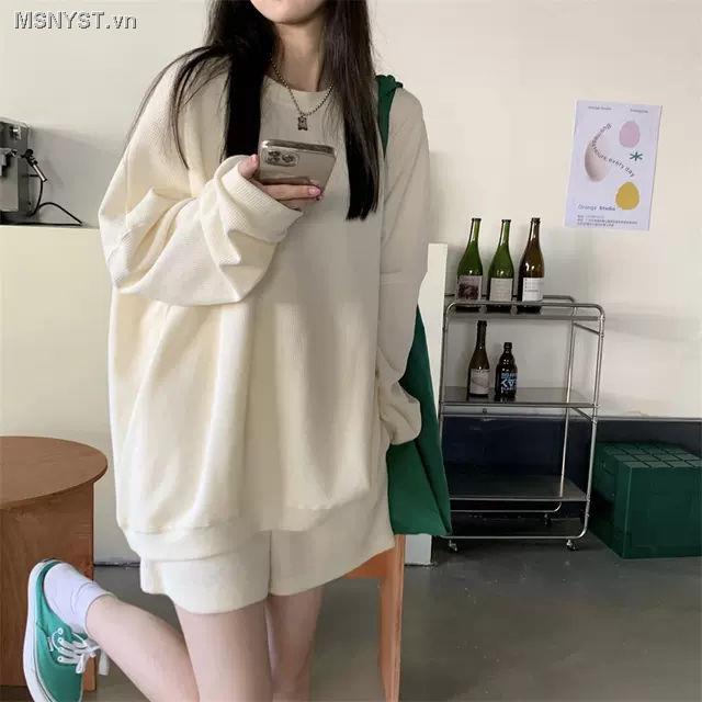 Áo Sweater Dáng Rộng Phong Cách Hàn Quốc Thời Trang Mùa Thu Cho Nữ | BigBuy360 - bigbuy360.vn