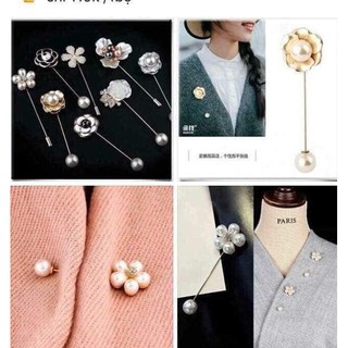 Sét 8 trâm cài áo siêu xinh cho nàng