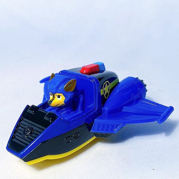 Xe chó cứu hộ Chase - Paw Patrol Full box - True Metal - Hàng chính hãng Spin Master - Hasbro