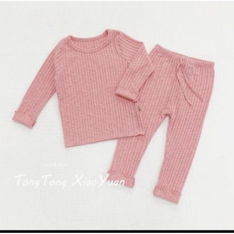Bộ thu đông dài tay cho trẻ em 8-18kg, mẫu rua viền cho bé