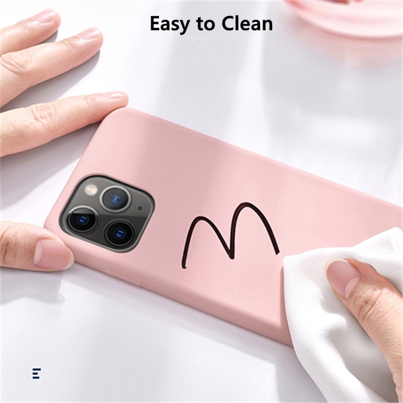 Ốp điện thoại silicon chống sốc thích hợp cho iPhone 11 Pro X Xs Max Xr 6 7 8 Plus