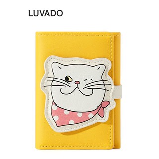 [Mã WABRMD giảm 30K đơn 150K] Ví nữ ngắn đẹp cầm tay mini TAOMICMIC nhỏ gọn bỏ túi nhiều ngăn dễ thương LUVADO VD437