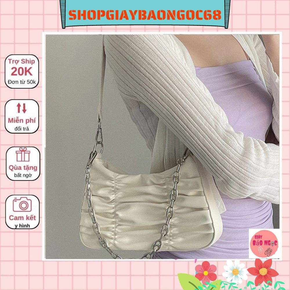 TÚI KẸP NÁCH, TÚI XÁCH NỮ DA DÊ MỀM MỊN BN 516