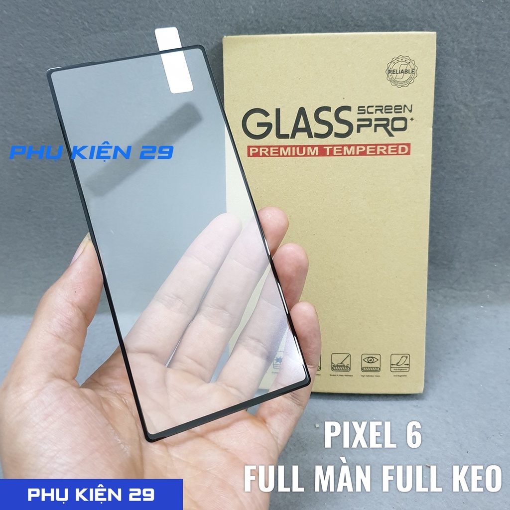 Dán kính cường lực FULL màn FULL keo 3D Glass Pro+ 9H