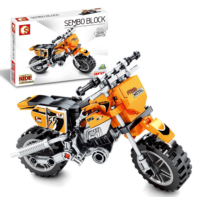 Mô hình xe máy lego ktm sống rộng chất lượng