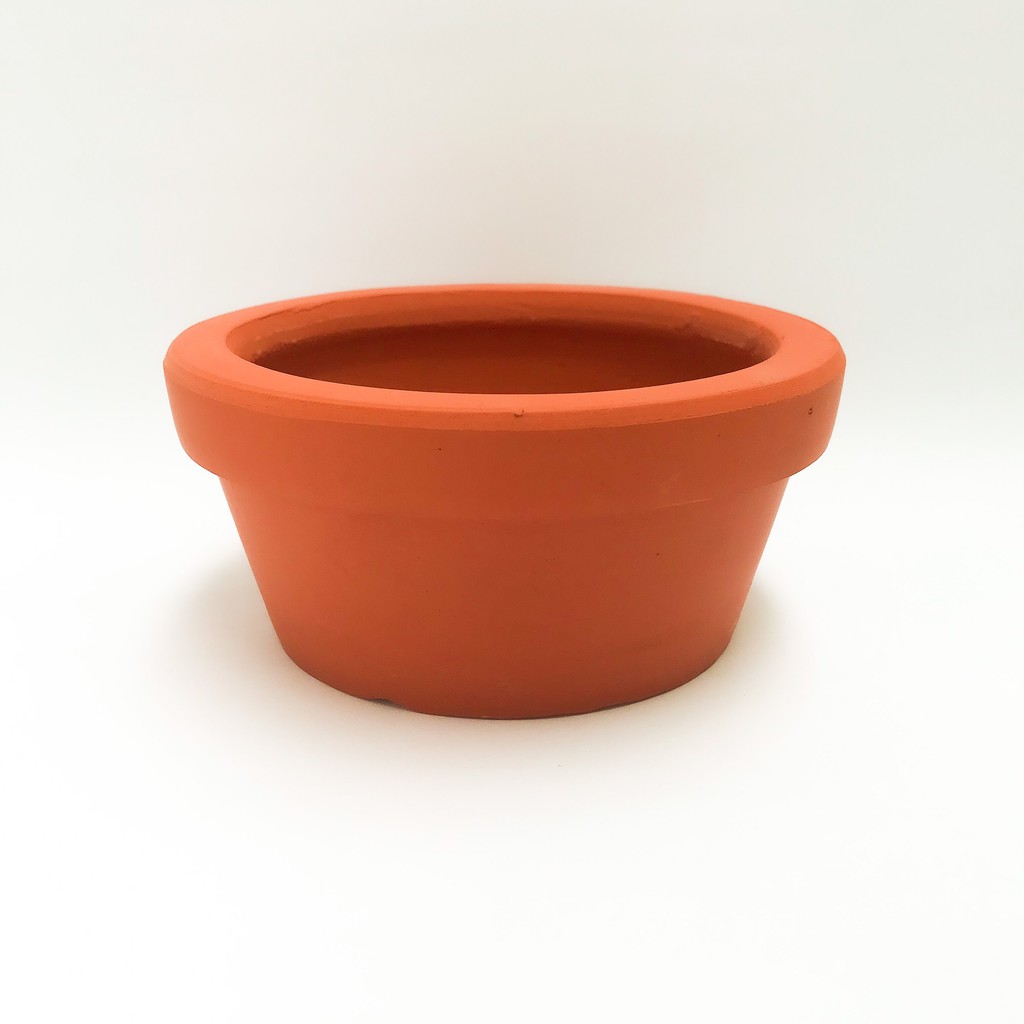 CHẬU ĐẤT NUNG 12x6cm