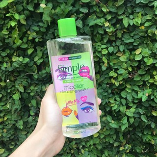 NƯỚC TẨY TRANG SIMPLE CLEANSING WATER 400ML