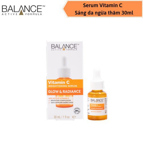 [Mã FMCGMALL giảm 8% tối đa 80K đơn 250K] Serum làm mờ thâm và sáng da Balance Vitamin C 30ml / chai